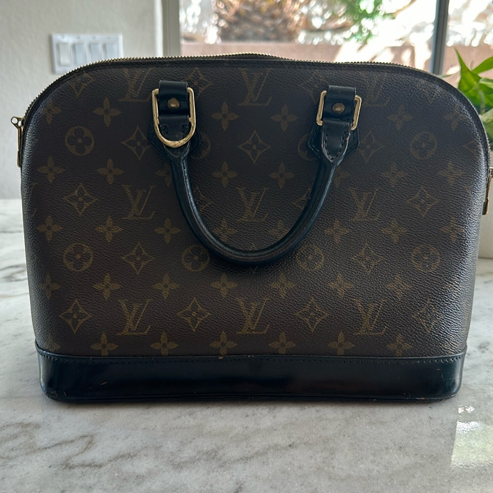 Louis Vuitton Hand Painted Alma